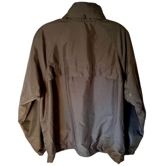 Old Navy Active Windbreaker Raincoat Jacket Men's Black Full Zip- Size S - Picture 3 of 16